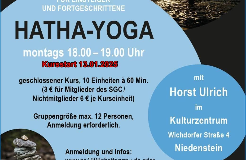 Hatha-Yoga Kurs ab Januar 2025